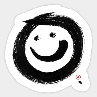 Be Happy Be Zen Sticker